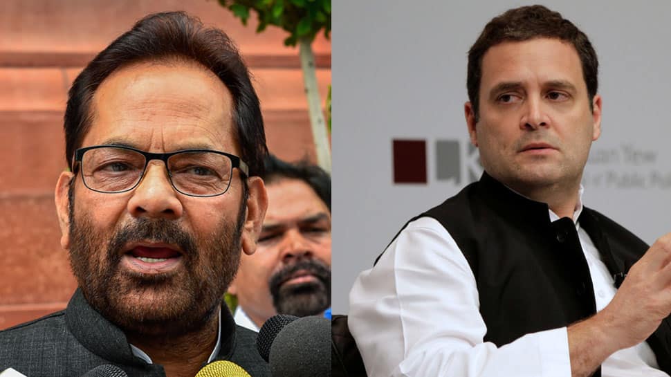 From &#039;Pappu to Gappu&#039;: Naqvi mocks Rahul for attacking Modi government