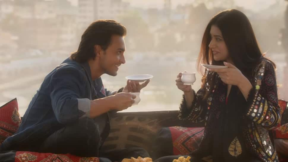 Loveratri stars Aayush Sharma and Warina Hussain look stunning on Filmfare cover—See pic