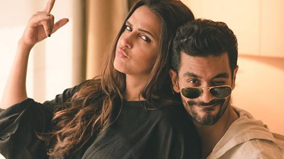 Neha Dhupia flaunts baby bump in latest photoshoot—View pics