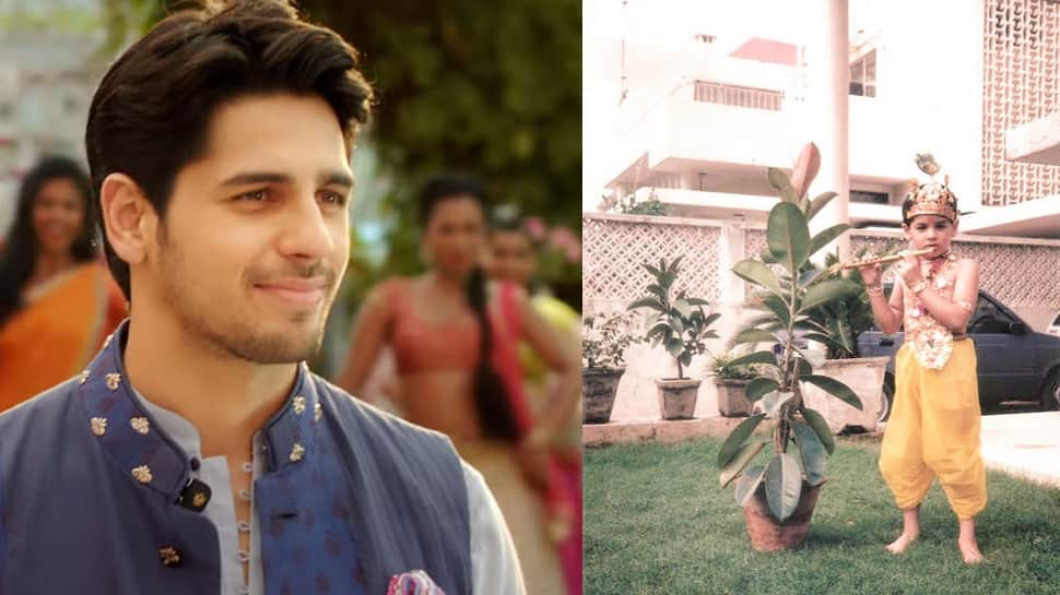 Janmashtami 2018: Sidharth Malhotra shares childhood pic of him dressed