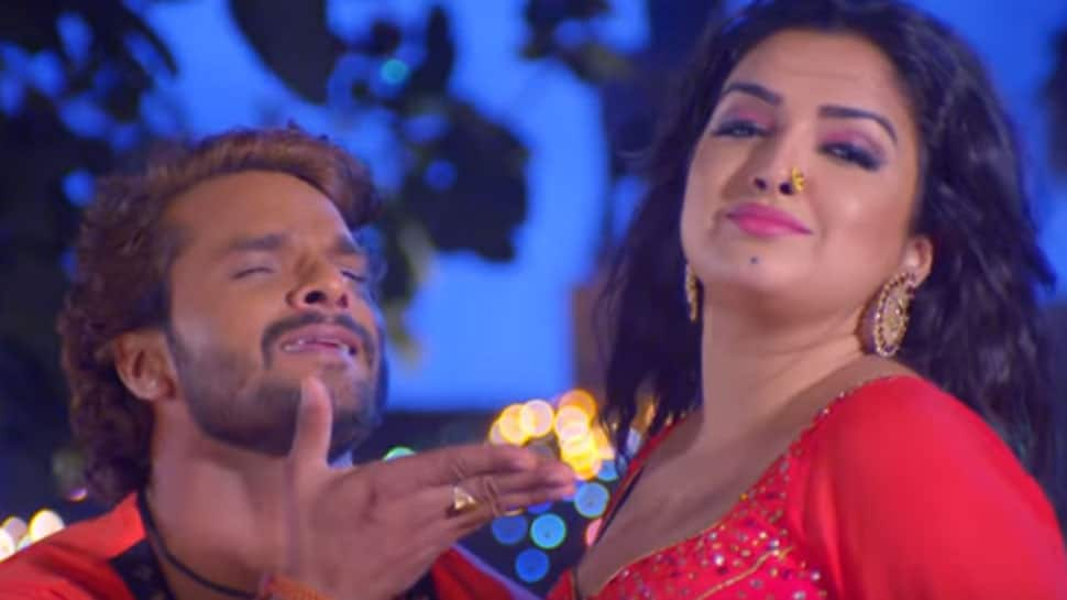 Khesari Lal Yadav and Amrapali Dubey&#039;s Marad Abhi Baccha Ba full video song out - Watch