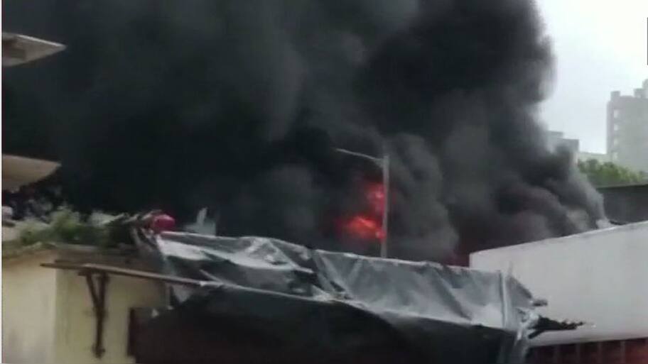 Mumbai: Fire breaks out in Malad West; no casualty | India ...