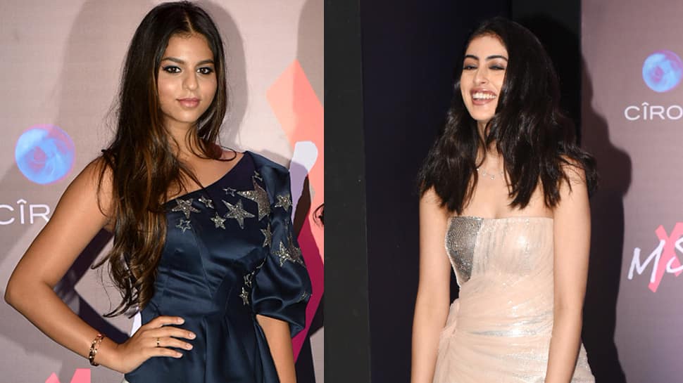 Suhana Khan and Navya Nanda&#039;s boomerang video from Shweta Bachchan&#039;s label launch is awesome! Watch