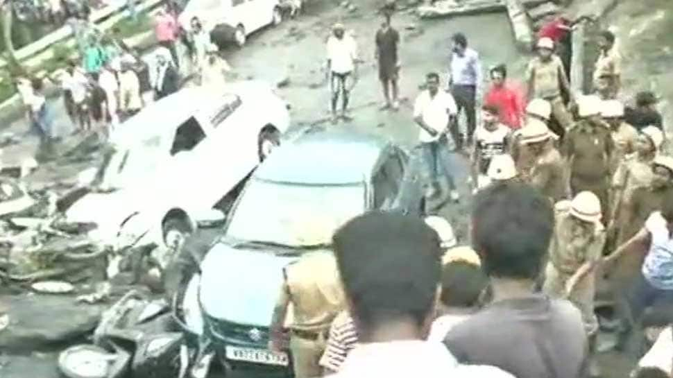 Majerhat bridge collapse in South Kolkata