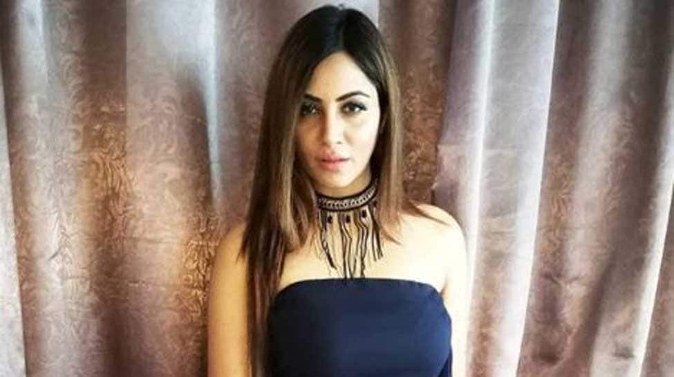 Bigg Boss 11 contestant Arshi Khan in a sheer saree is a sight to behold-See pic