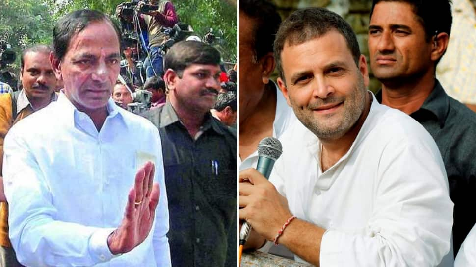 Rahul Gandhi biggest buffoon in the country, let&#039;s not become slaves to Congress: KCR