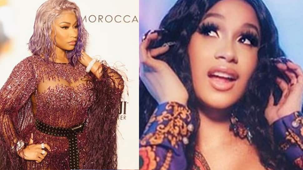 Cardi B hurls a shoe at Nicki Minaj during New York Fashion Week party—Watch