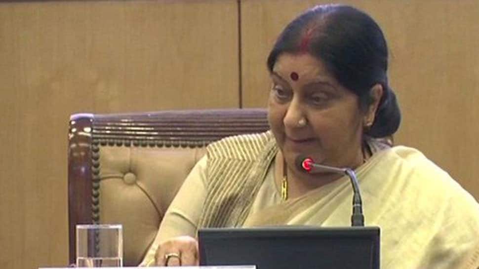 Sushma Swaraj&#039;s visit to Syria deferred due to prevailing tension