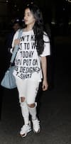 Janhvi Kapoor at the airport