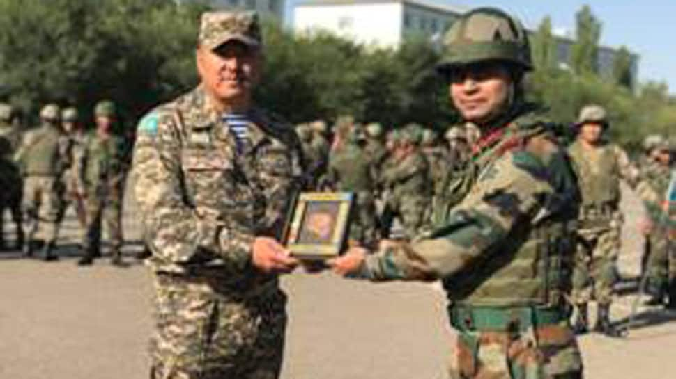 KAZIND 2018: Indo-Kazakhstan joint military exercise begins, emphasis on better interoperability between forces