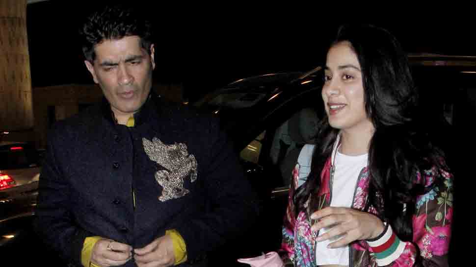 Janhvi Kapoor, Manish Malhotra leave for Switzerland together?