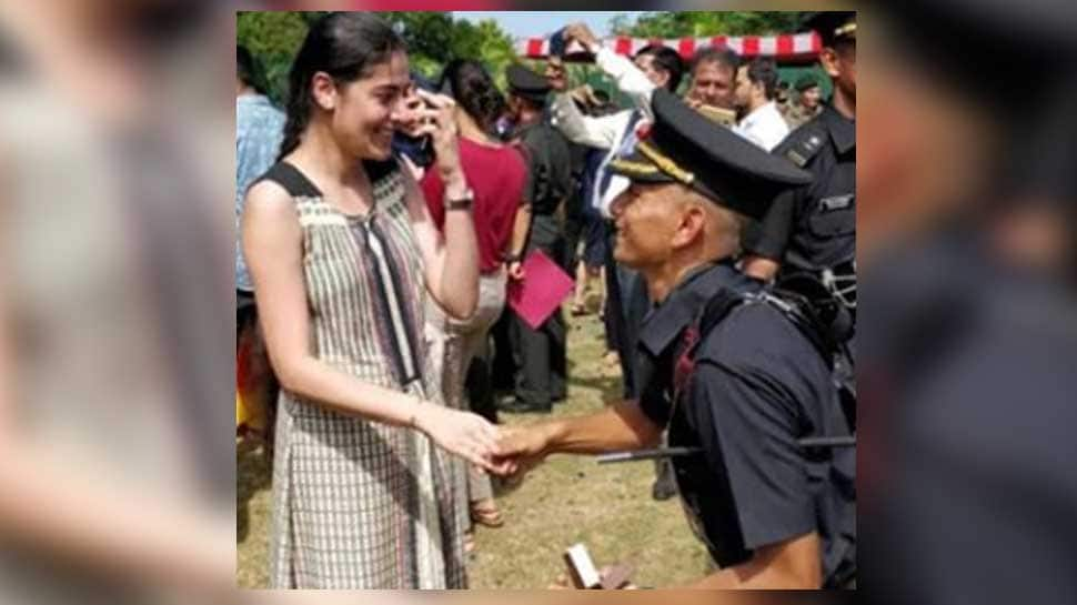 Army officer proposes to girlfriend after passing out parade at OTA Chennai, photos go viral