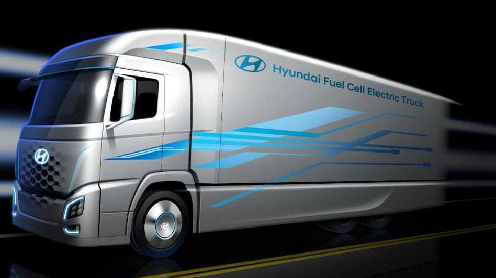 Hyundai releases first look of fuel cell electric truck, to be launched in 2019