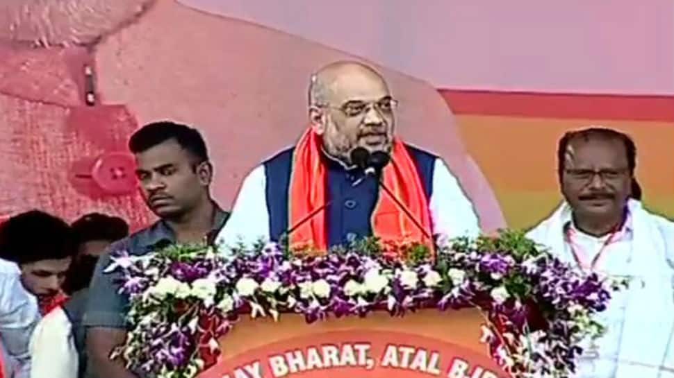 Amit Shah questions KCR&#039;s decision for early polls in Telangana