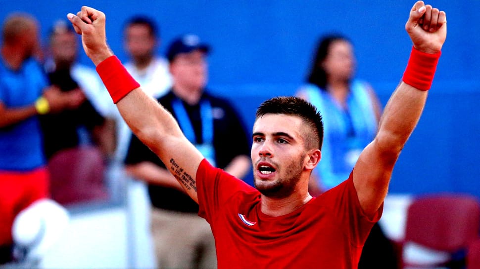 Croatia’s Borna Coric sets up Davis Cup final with France