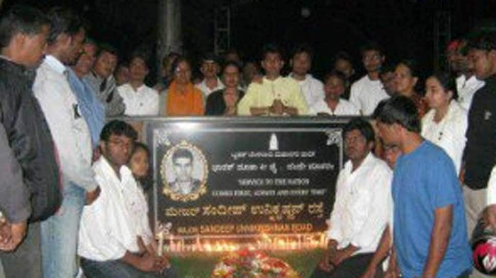 26/11 hero Major Sandeep Unnikrishnan&#039;s plaque vandalised in Bengaluru; Congress, BJP join public outcry