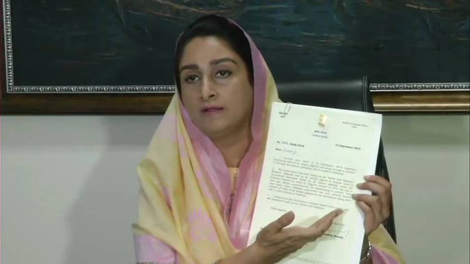 Harsimrat asks Rahul: Sidhu betrayed people of India in enemy nation, are you with him?