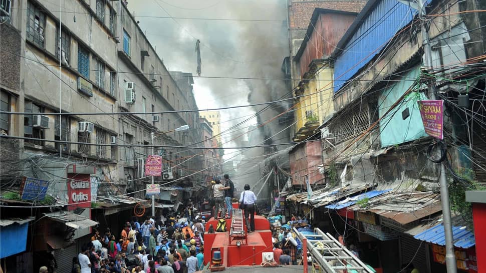 West Bengal Fire Department files FIR against CEO, owner of Kolkata&#039;s Bagri market