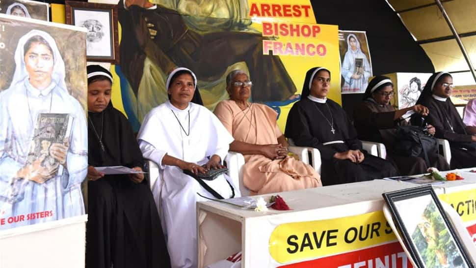 Kerala priest, nun face action for protesting against Bishop Franco Mulakkal