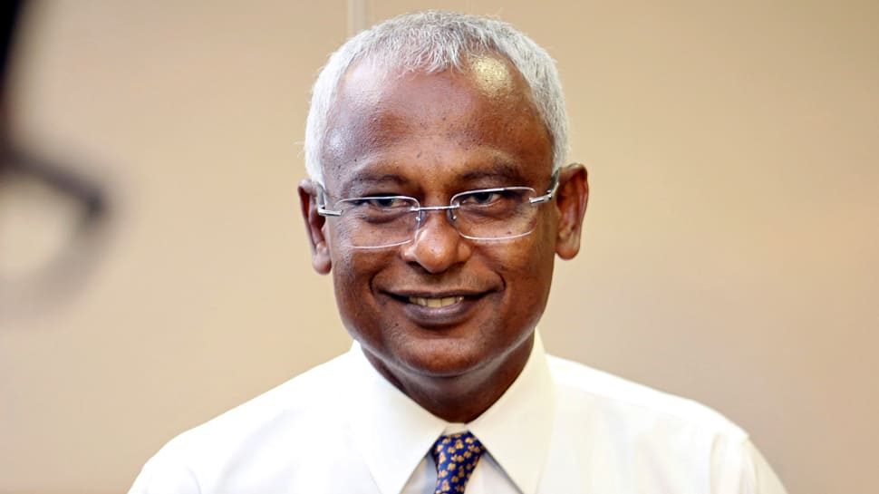 Opposition leader Solih tells supporters he won Maldives election