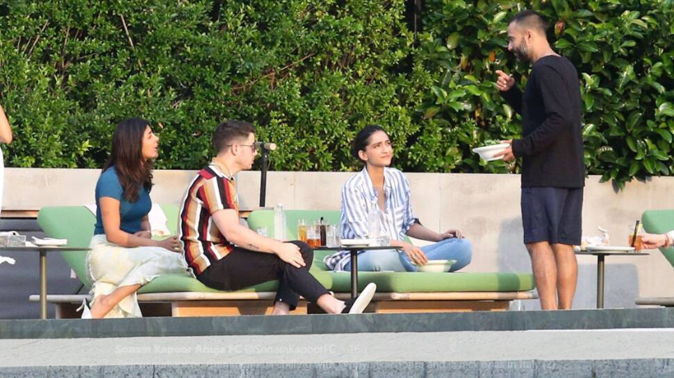 Priyanka Chopra-Nick Jonas bond big time with Sonam Kapoor-Anand Ahuja in Italy—See pics