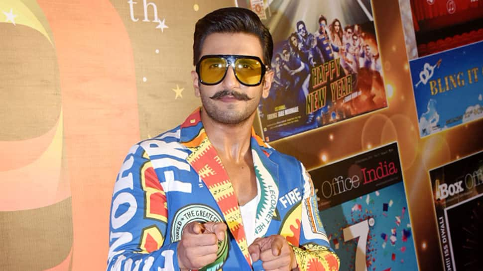 Ranveer Singh looks like &#039;firecracker&#039; in this Lecoanet Hemant creation- See pics