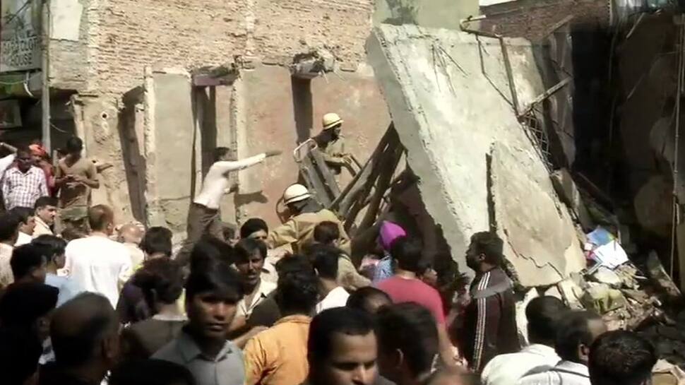 4 children, 1 woman dead as 3-storey building collapses in Delhi&#039;s Ashok Vihar