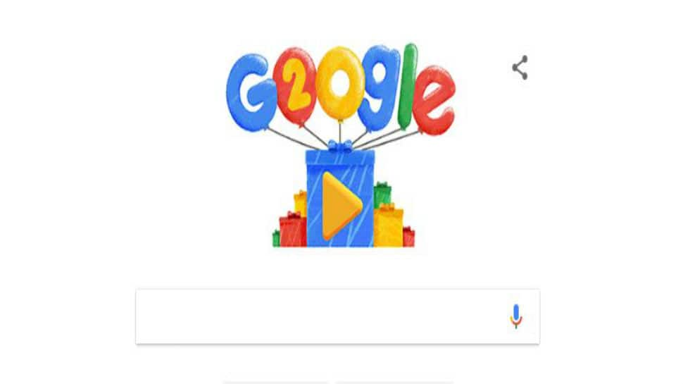 Google celebrates 20th birthday with best of its doodles