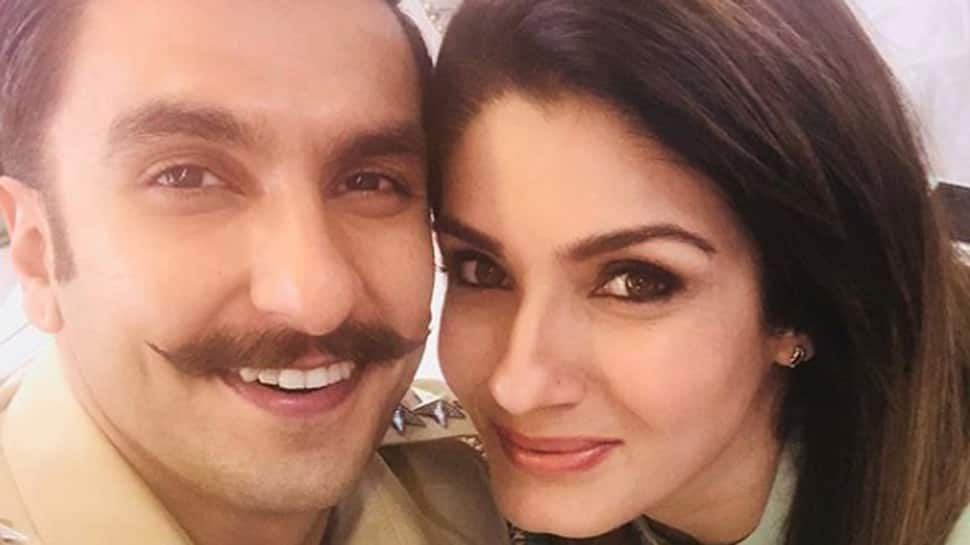 When Ranveer Singh met Raveena Tandon—Check selfie