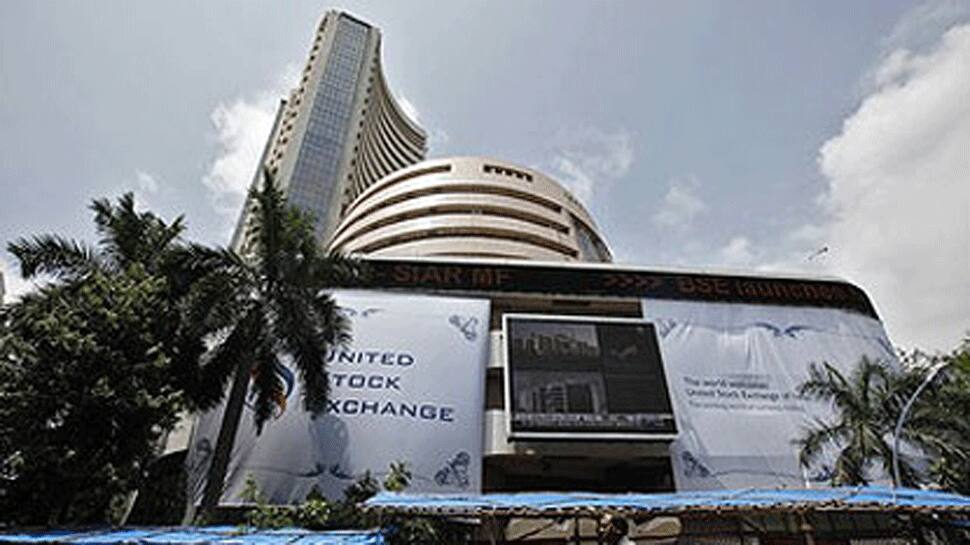 Sensex sheds over 200 points, Nifty closes below 11,000