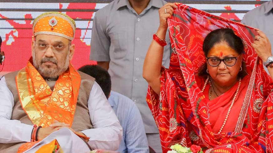 When Amit Shah visits, Vasundhara Raje goes away: Sachin Pilot hints at &#039;differences&#039; in BJP