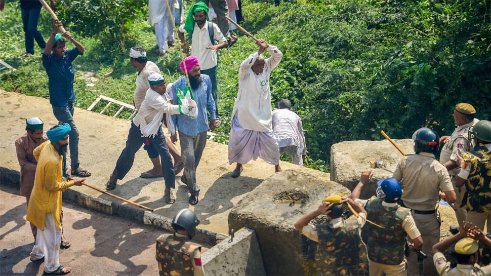 They pelted stones: Delhi Police defend actions against protesting farmers