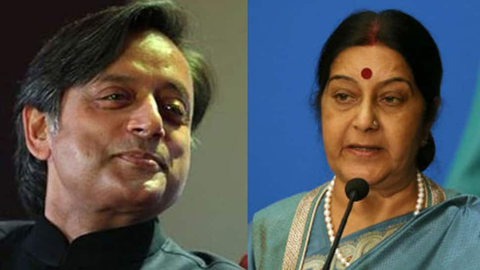 Sushma Swaraj mentioned PM Modi 10 times, spoke about India only 5 times in her UN speech: Shashi Tharoor attacks BJP again