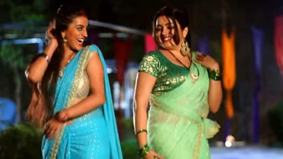 Amrapali Dubey Ke Xxx Video - Amrapali Dubey-Akshara Singh's hilarious video jamming is unmissableâ€”Watch  | Bhojpuri News | Zee News