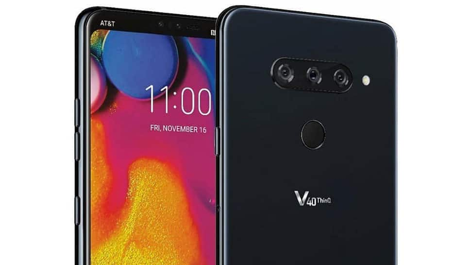 LG unveils V40 ThinQ with 5 cameras