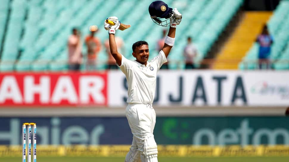 India vs West Indies 1st Test: Prithvi Shaw stars with ton, India stack 364/4 on Day 1