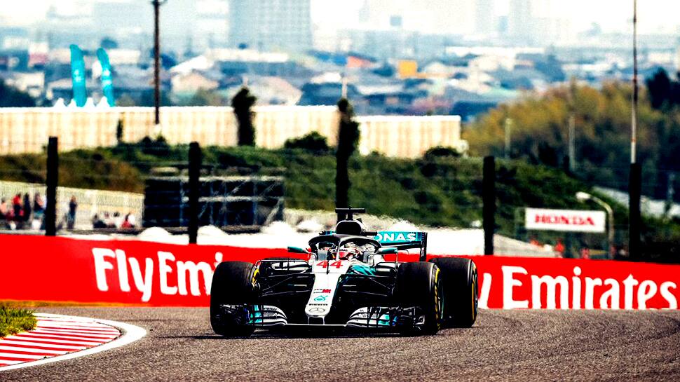 Formula 1: Lewis Hamilton fastest as Mercedes dominate Japanese Grand Prix practice