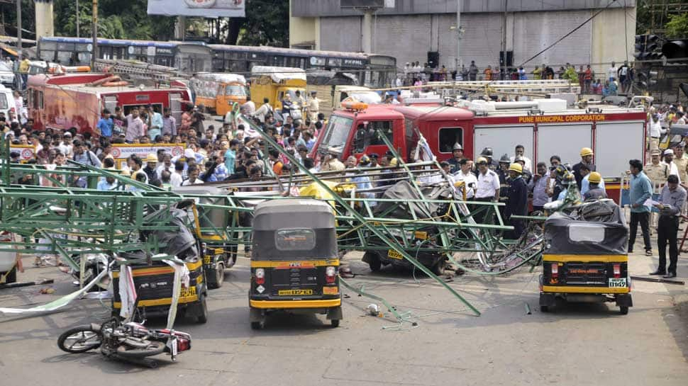 Police arrest 2 railway engineers in connection with Pune Hoarding Mishap