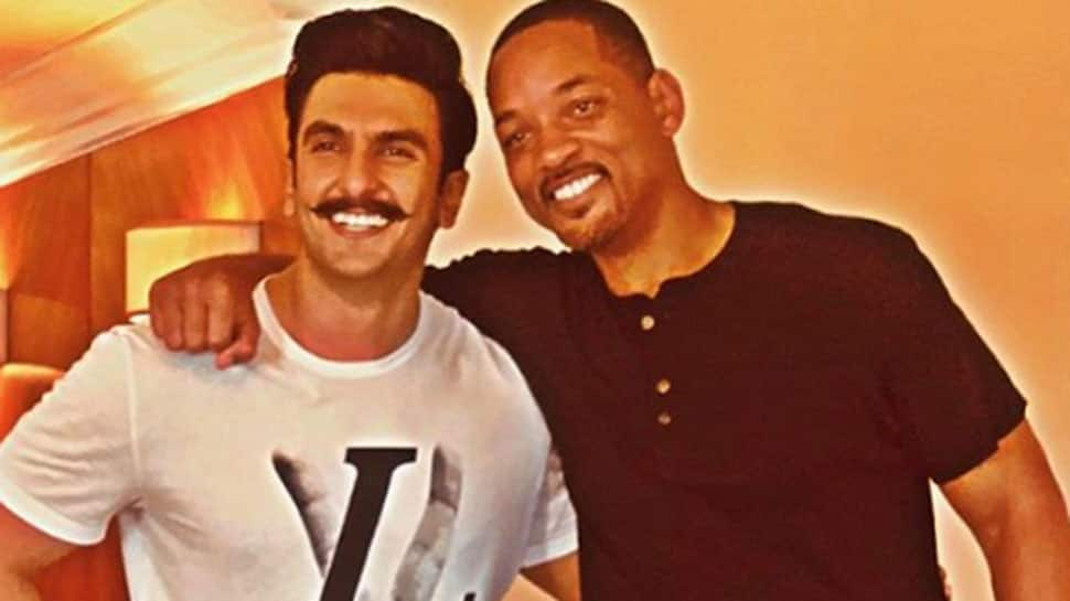 Hollywood star Will Smith strikes a pose with Bollywood biggies- See pics