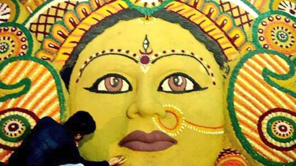 Shubho Mahalaya 2018: Sudarsan Pattnaik pays beautiful sand art tribute to Goddess Durga—See pic