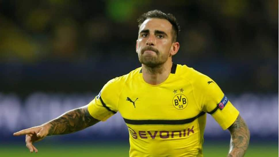 Spanish striker Paco Alcacer happy after leaving Barçelona to play bigger role with Borussia Dortmund