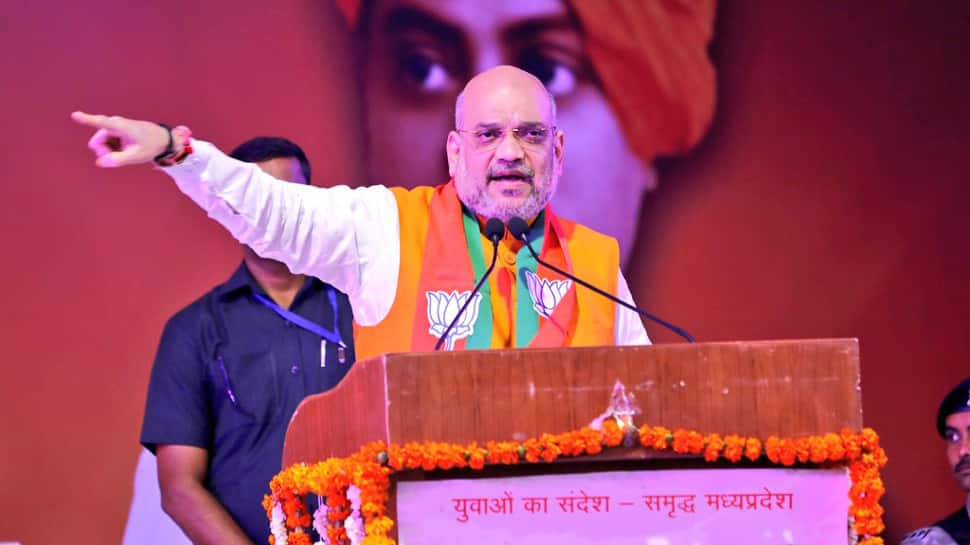 Congress supports &#039;Bharat tere tukde honge&#039;, BJP stands for nation building: Amit Shah in Madhya Pradesh