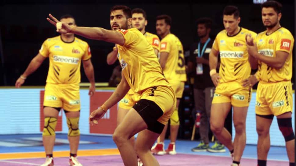 Pro Kabaddi: Telugu Titans hand Tamil Thalaivas second straight defeat Pro Kabaddi: Telugu Titans hand Tamil Thalaivas second straight defeat
