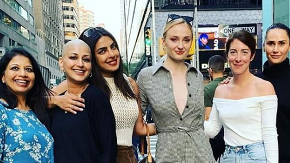 Sonali Bendre, Priyanka Chopra and Sophie Turner enjoy a girls day out—Pic