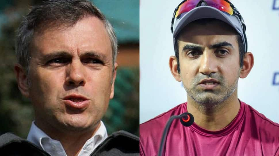 Manan Wani killing: Omar Abdullah vs Gautam Gambhir on Twitter over &#039;changing map of country&#039; and &#039;sacrifice&#039;