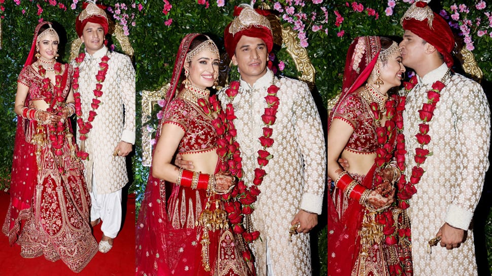 Yuvika Chaudhary-Prince Narula get married in a typical Punjabi style, make it a rocking affair with impromptu dance—Watch