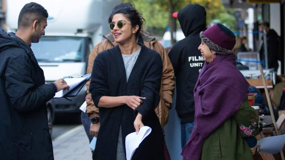 Priyanka Chopra kicks off &#039;The Sky is Pink&#039; London shoot in desi style—Watch