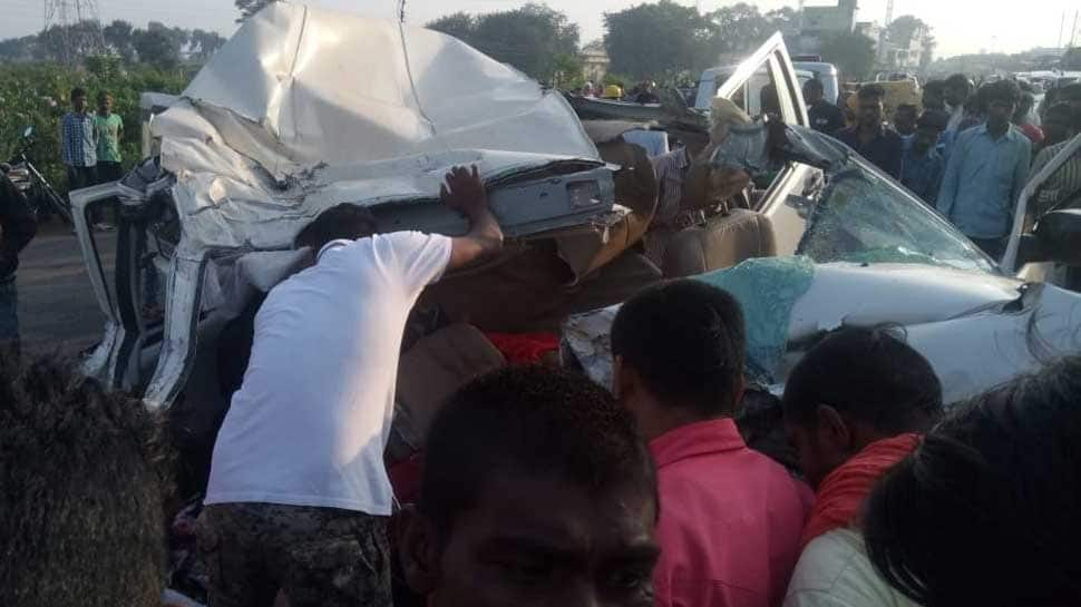 Nine of a family killed massive road accident in Chhattisgarh