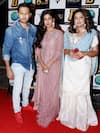 Tanushree with her sister Ishita and Vatsal Sheth