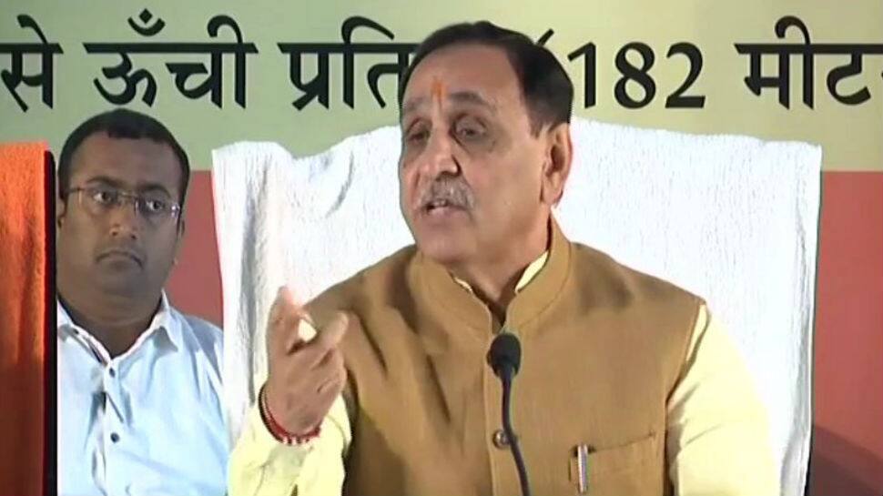 Gujarat CM Rupani points at Congress for violence against migrant workers